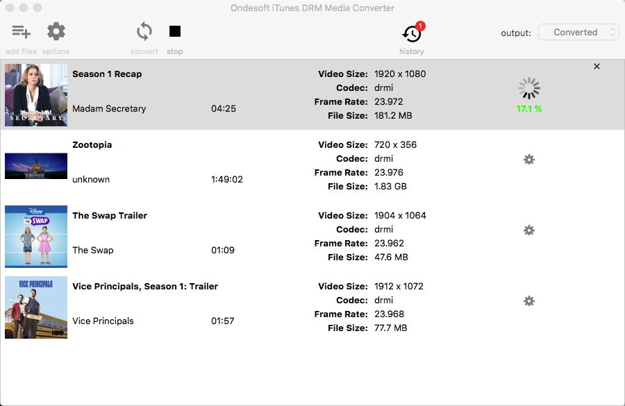 Remove DRM from iTunes Video Rentals and Purchases with iTunes M4V Converter